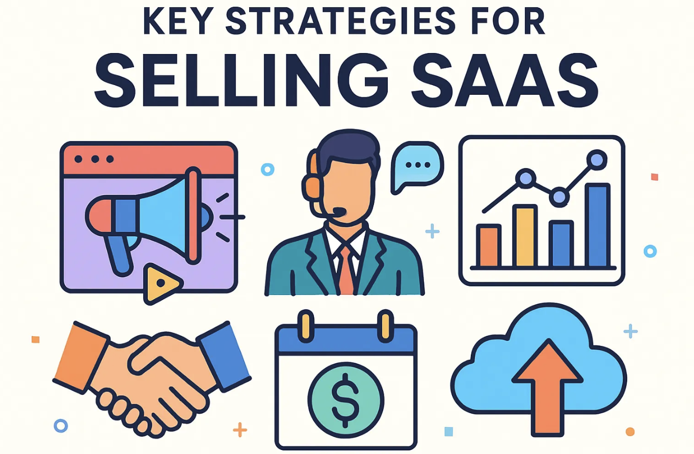 Key strategies for selling saas