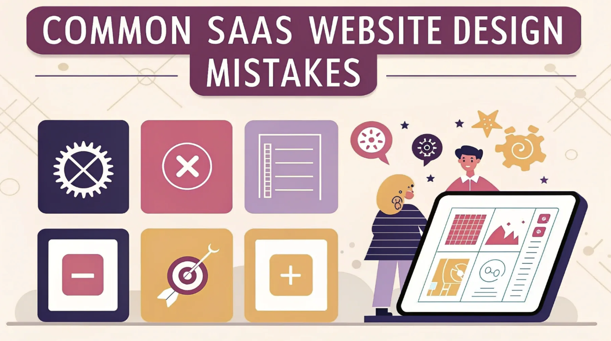 Common saas website design mistakes